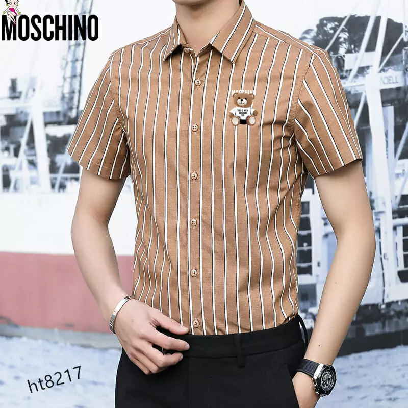 moschino chemises manches courtes pour homme s_a77364